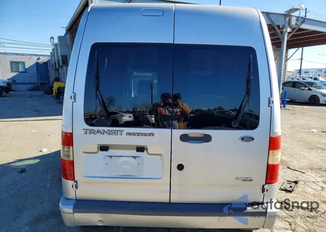 2010 Ford Transit Connect Xlt z USA, uszkodzony, nr VIN NM0KS9BN0AT020035
